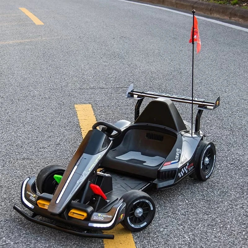Go Kart for Kids Toy Drift Car Rechargeable Battery Operated Adults Can Ride Child Toy Electric Racing Car