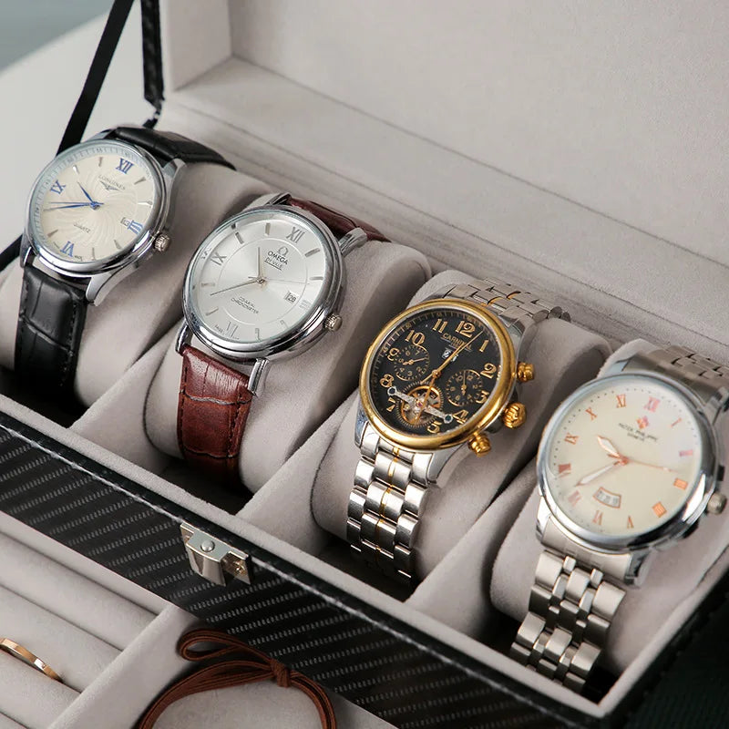 DELESYS Multi-Purpose Storage Box Glasses Women's Jewelry Box Fashion Jewelry Organizer Watch Storage Case Watch Box