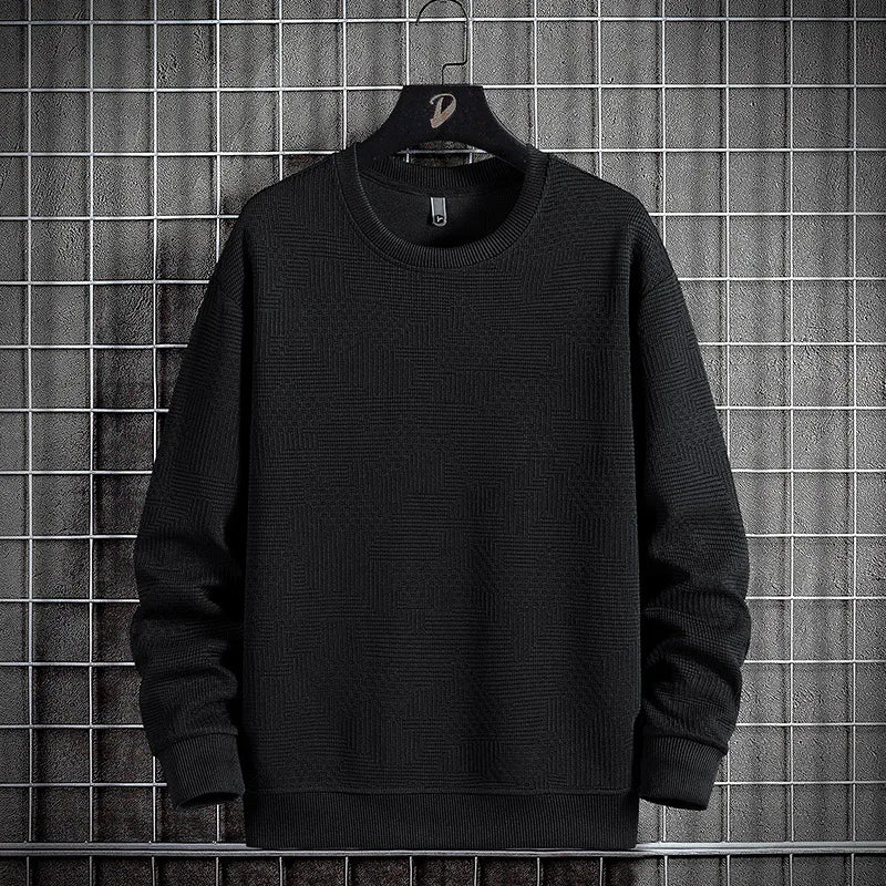 Men Sweatshirts Hoodies Oversized 6XL 7XL 8XL Plus Size Full Length O-Neck Pullovers Spring Autumn Streetwear Fashion Sportswear