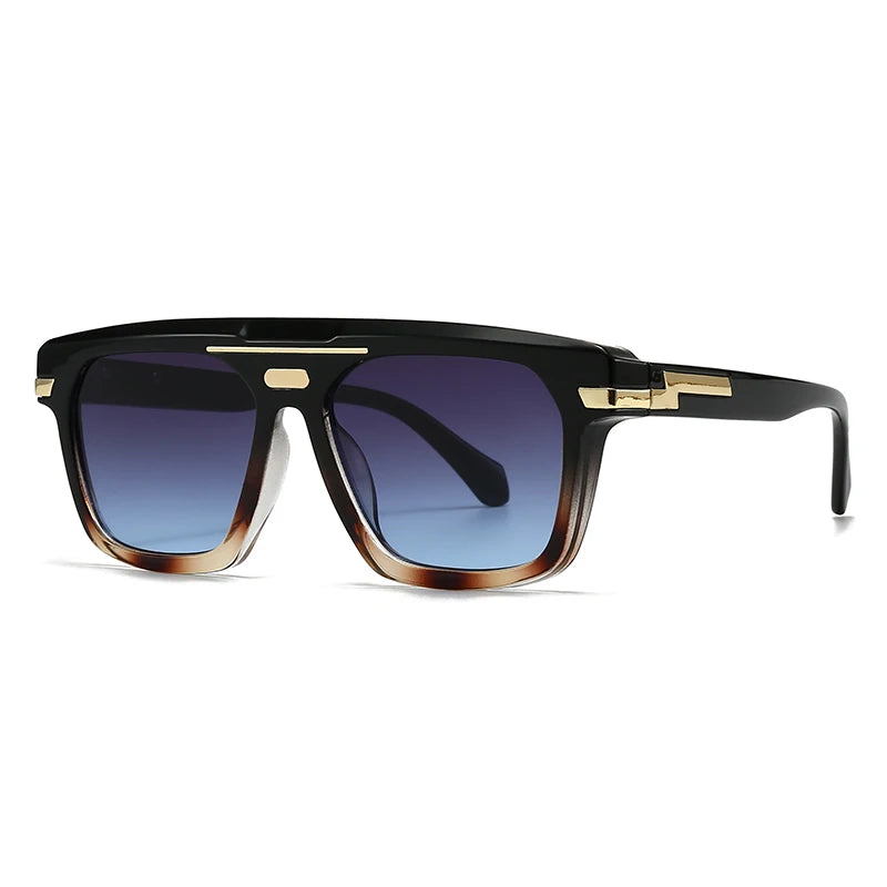European and American New Cross-Border Exclusive Popular Modern Retro Large Frame Sunglasses Trendy Street Sunglasses Lh281