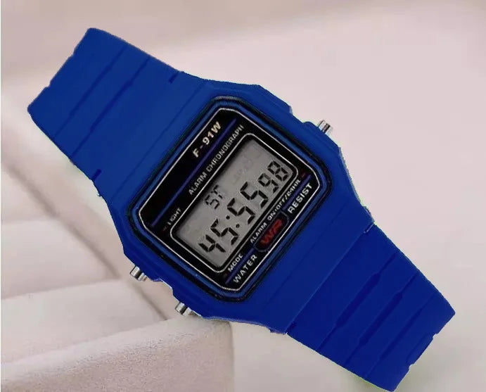 Luxury Ladies Wristwatches Relojes Para Mujer Retro Square Electronic Watches Digital Display Women Men Watch Rose Gold Silver