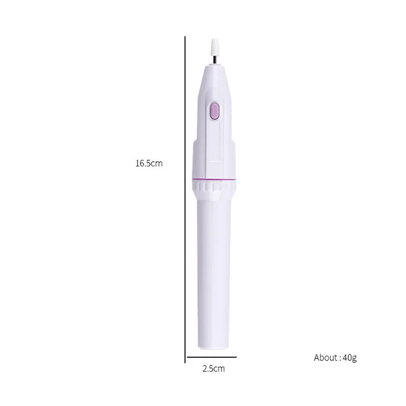 Nail Polisher Mini Electric Nail Drill Kit Manicure Pedicure Grinding Polishing Nail Art Sanding File Pen Tools Machine