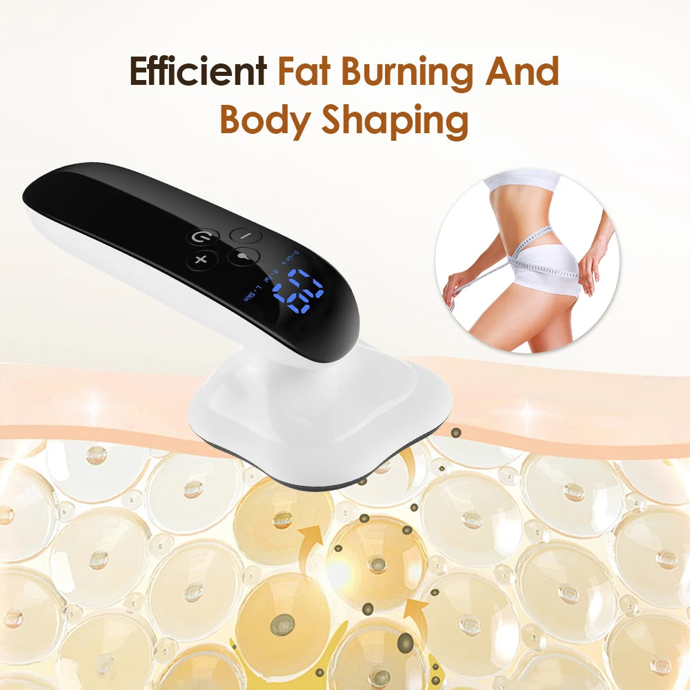 4 Modes Cellulite Massager Body Sculpting Machine Electric Fat Burner Body Slimming Weight Loss Skin Lifting Beauty Care Device