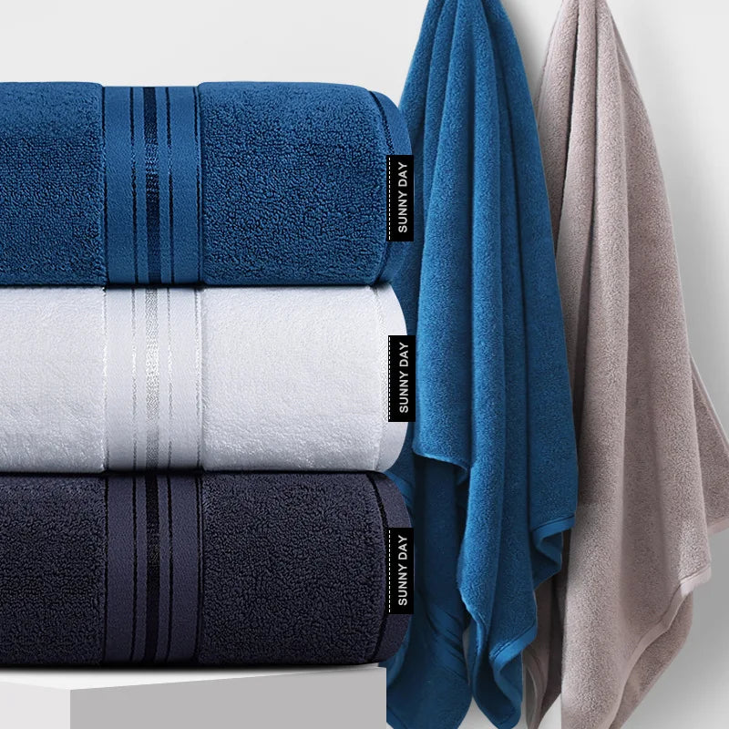 100% cotton thickened set absorbent adult bath towel super absorbent soft skin-friendly face wash bathroom face towel