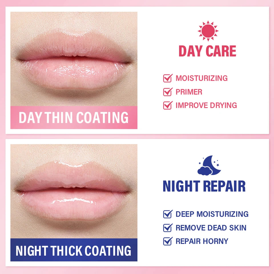 Lip Sleeping Mask Nourishing Overnight Lip Treatment Vitamin C Moisturizer Butter Hydrating Dry Flaky Lips Skin Care