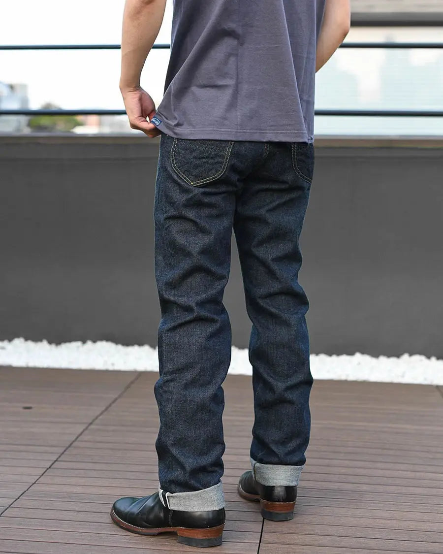 TOYS McCOY LOT 001Z pays tribute to LXX (taxi driver) left twill retro red ear jeans