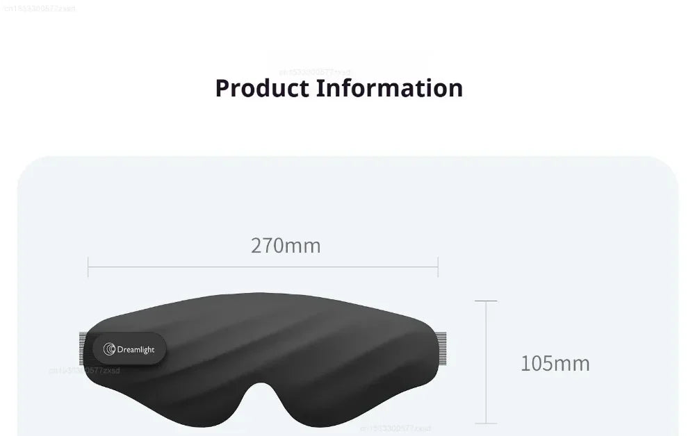 Xiaomi Dreamlight 4S Eye Mask Sleep 3D Stereoscopic Sleep Aid for Men Women  Sleeping Block Out Light Eye Mask Travel Blindfold