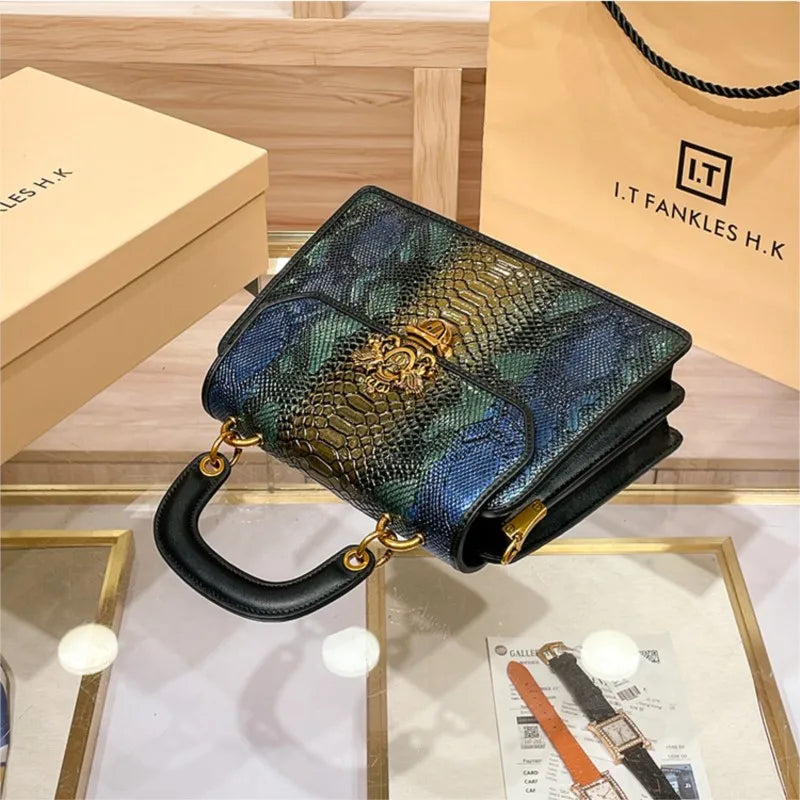 Light luxury brand women's handbag for spring and summer 2025, designer's high-quality shoulder bag, fashionable crossbody bag,