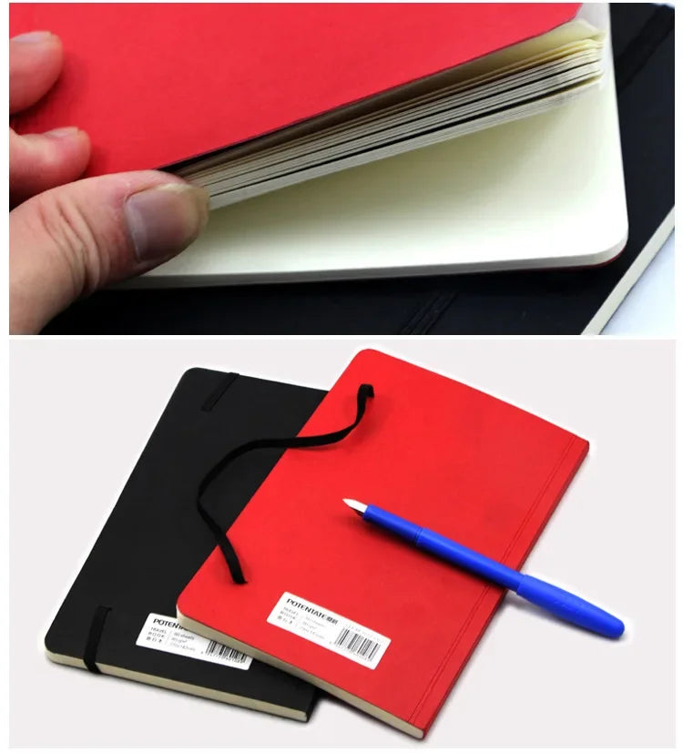 A5/A6 Portable Travel Art Book Thickened 80 Fine Grain Blank Inner Pages Student Sketching Art Painting Graffiti Sketching Book