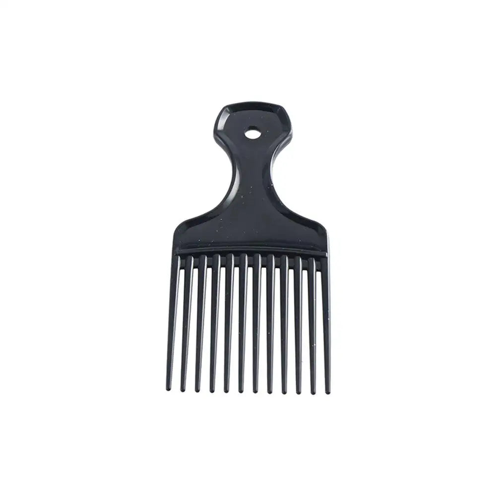 Hair Styling Tools Plastic Fork Hairbrush Black Wide Teeth Insert Hair Combs Professional Anti-Static Pick Comb Women/Men