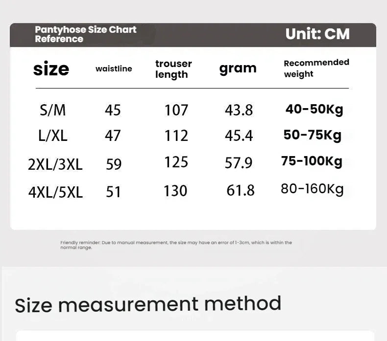 Plus Size Pantyhose 60D Sheer Tights Big Size Women's Silver Glitter Stockings Stretch sexy pour femme xxl Large Sizes up to 5XL