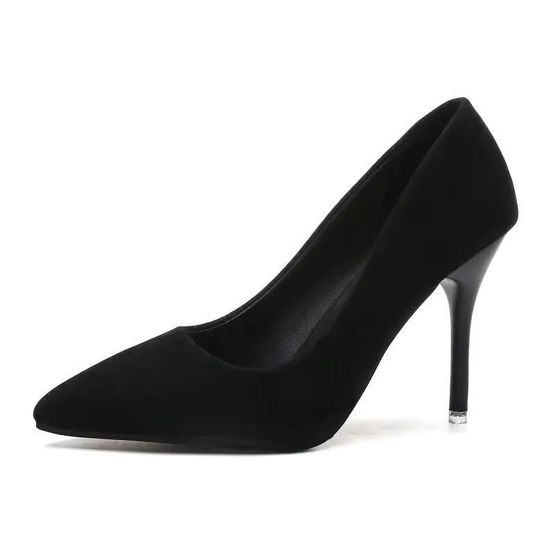 Women Shoes 2024 summer New Women Pumps Suede High Heels Fashion Office Shoes Stiletto Party Shoes Female Comfort Women sandals