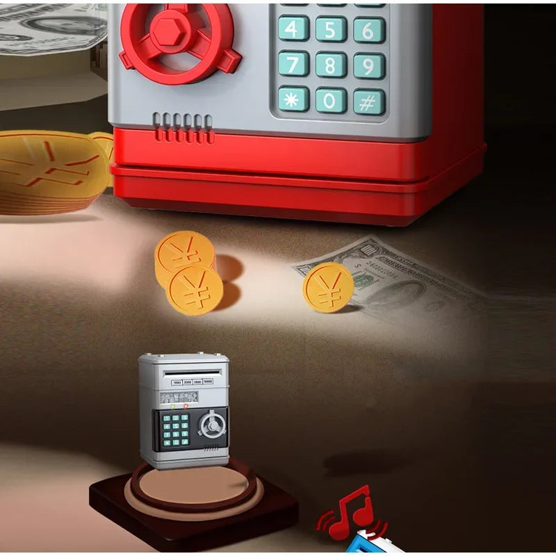 Piggy Bank Moneybox Saving Alcancias Safe Deposit Security Box for Money Banks Save Piggie Coin 10000 Savings Electronic Gift