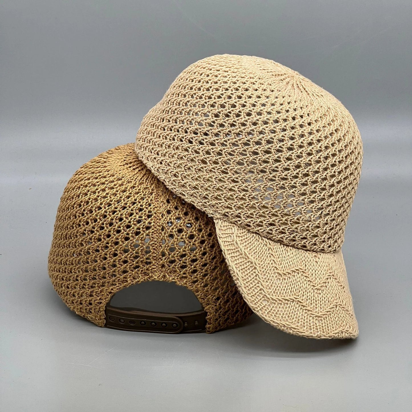 Spring And Summer Hats For Women Baseball Cap Hollow Thin Outdoor Travel Sun Protection Hat Casual Cap 2025 New Sunhat Wide Brim