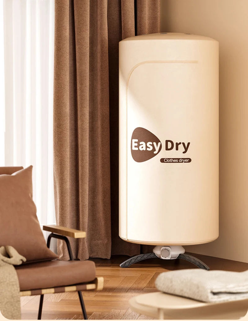 220V Electric Clothes Dryer Portable Warm Air Folding Drying 2 Layers Stand Support Shoes Dryer Machine