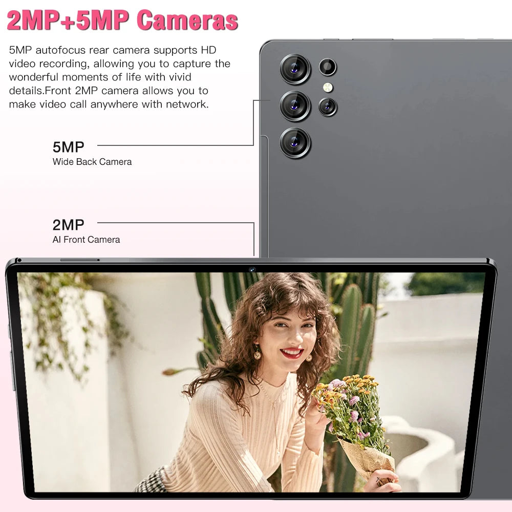 Lx Tab U 10.1inch 2MP+5MP 1.5+16GB 4000mAh Android 7 2MP+5MP 3G network learning machine tablet