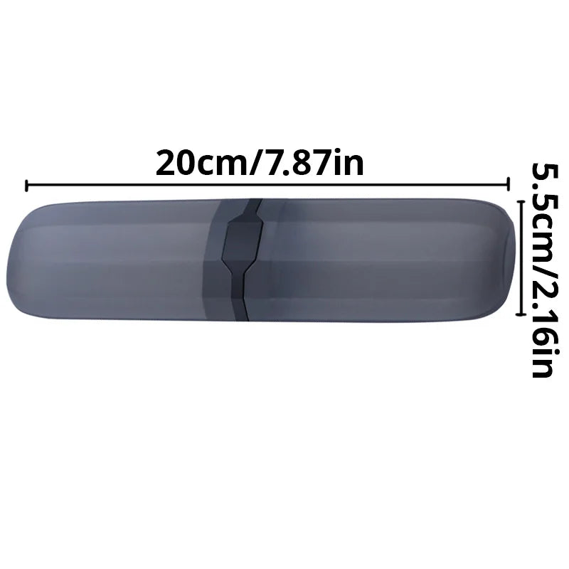 1/4pc Portable Toothbrush Cover Storage Box Daily Outdoors Travel Hiking Camping Toothbrush Holder Case Box Bathroom Accessories