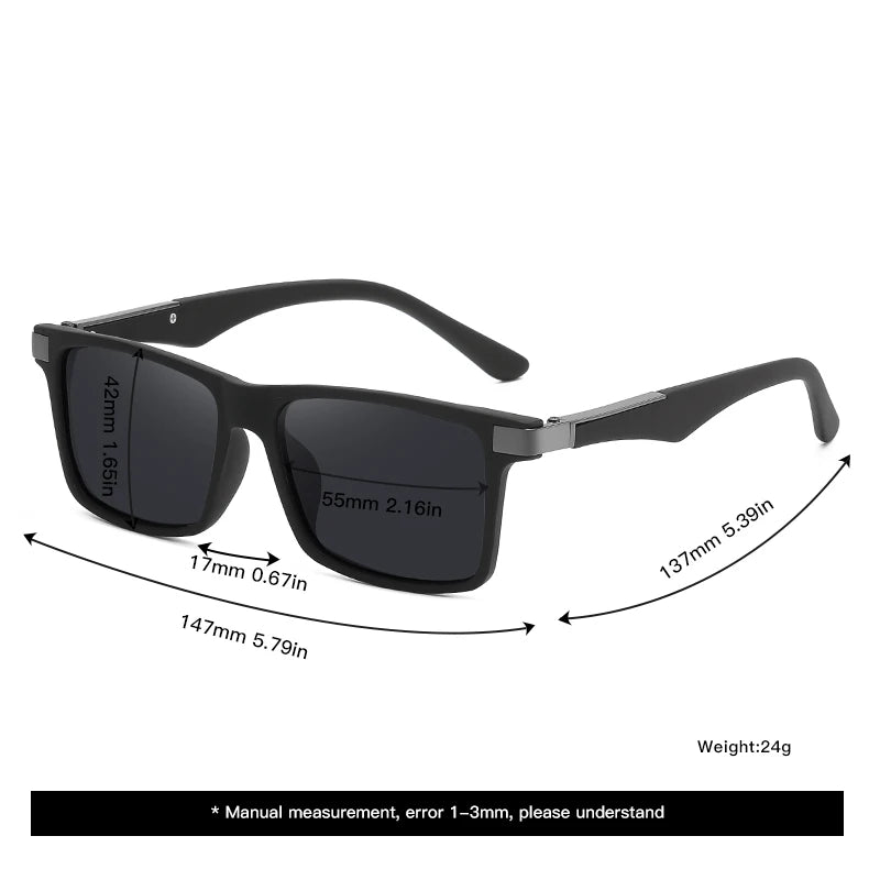 New Men's Sunglasses Outdoor Driving Polarizing Sunglasses Men's Outdoor Sports Glasses Car Sunglasses  855