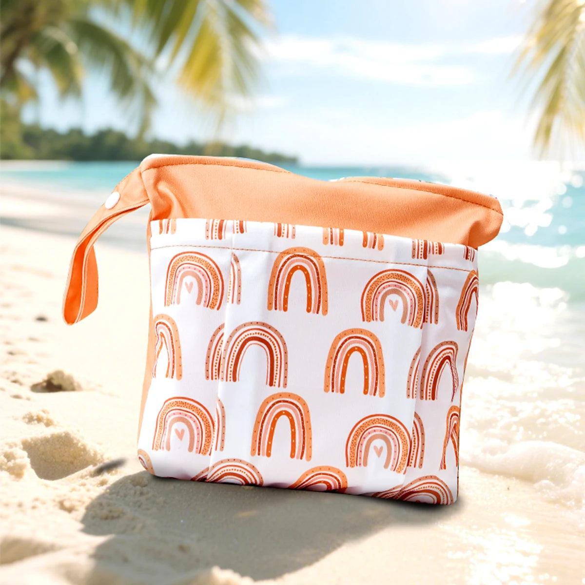 Elinfant Applicable to 14+ Age Group-2PCS Wet Dry Bag,Storage Bag For Gym,Beach,Pool,Laundry Nappy Bag,Diaper Bags