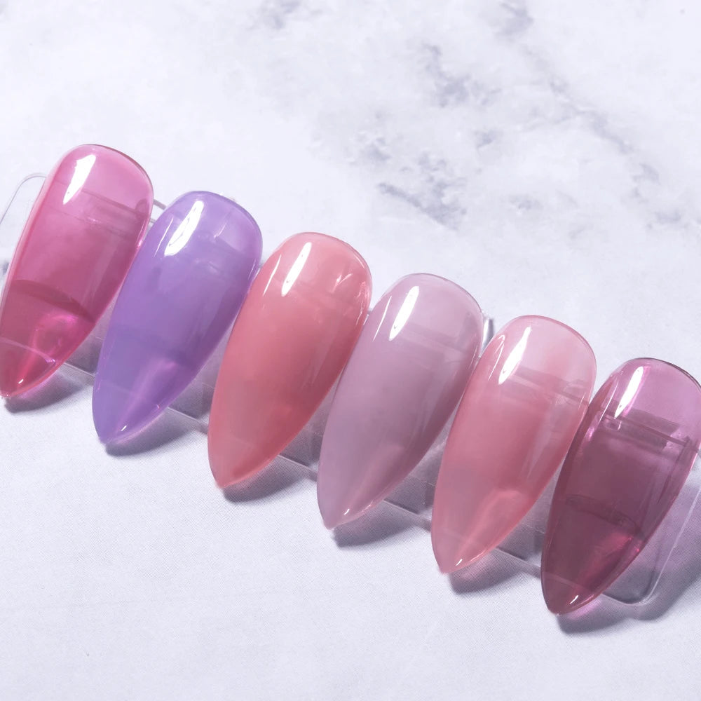 KODIES GEL New Gel Nail Polish 8ML Jelly Autumn Winter UV Semi Permanent Milky White Soft Nail Art Gels Varnish French Manicure