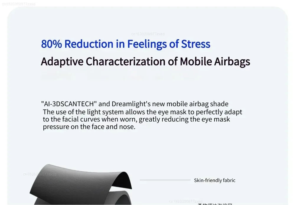 Xiaomi Dreamlight 4S Eye Mask Sleep 3D Stereoscopic Sleep Aid for Men Women  Sleeping Block Out Light Eye Mask Travel Blindfold
