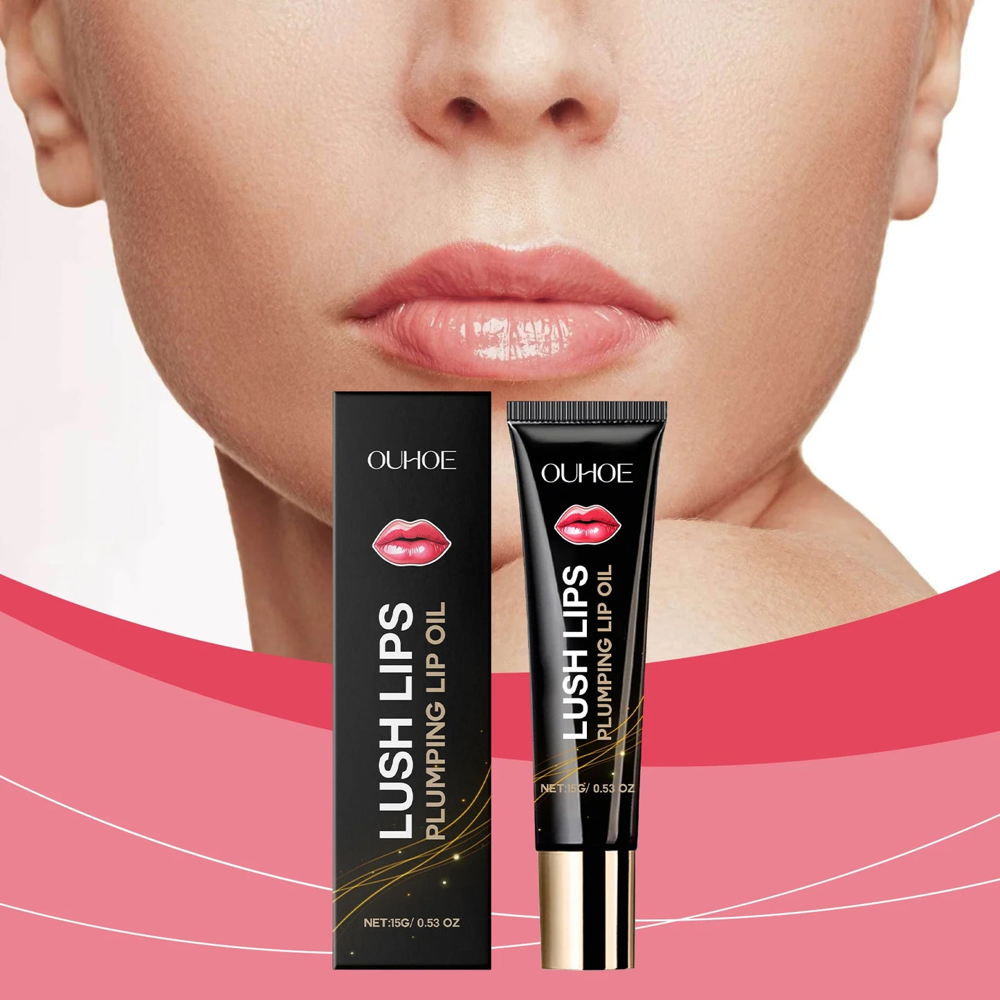 Lip Plumper Oil Instantly Volumising Increase Lip Elasticity Long-lasting Moisturize Lip Plumper Gloss Sexy Beauty Makeup