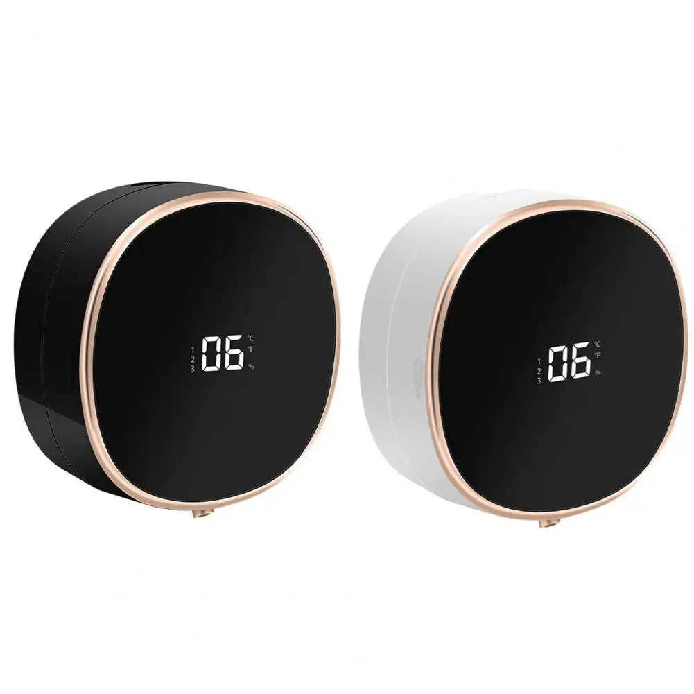 Electric Soap Dispenser with Touch Button Touchless Electric Soap Dispenser Wall Mount for Home Office Hotel for Bathroom
