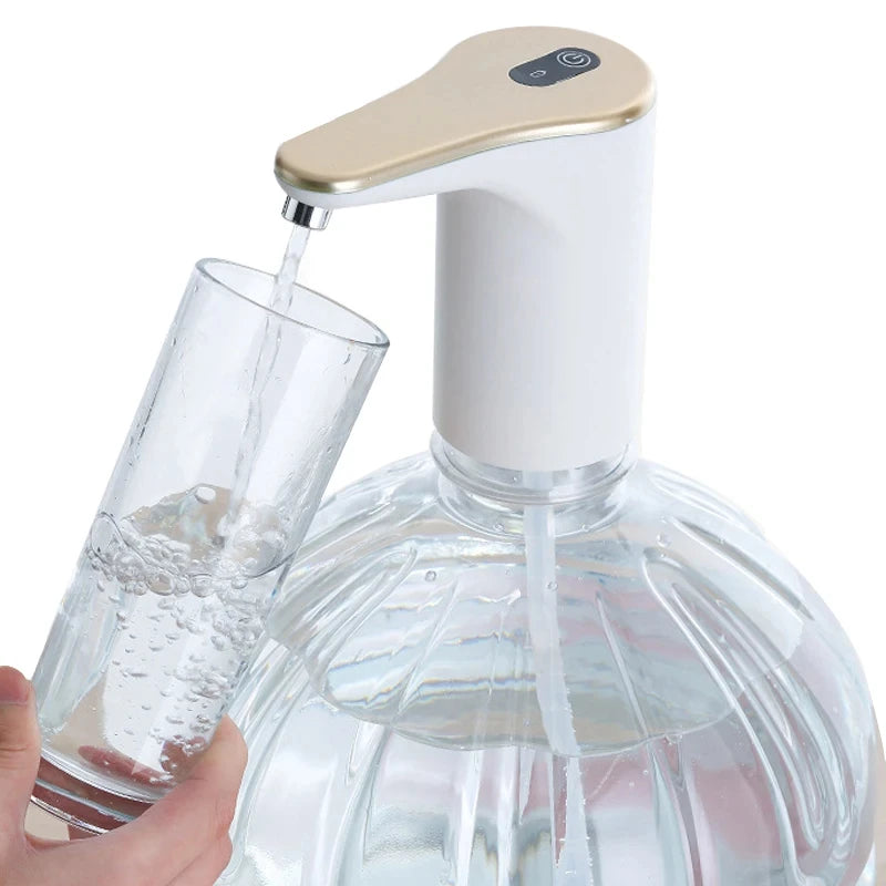 Electric Water Dispenser Bottle Pump USB Charging Barreled Water Pump Dual Mode Switch Automatic Water Dispenser Pump for Home