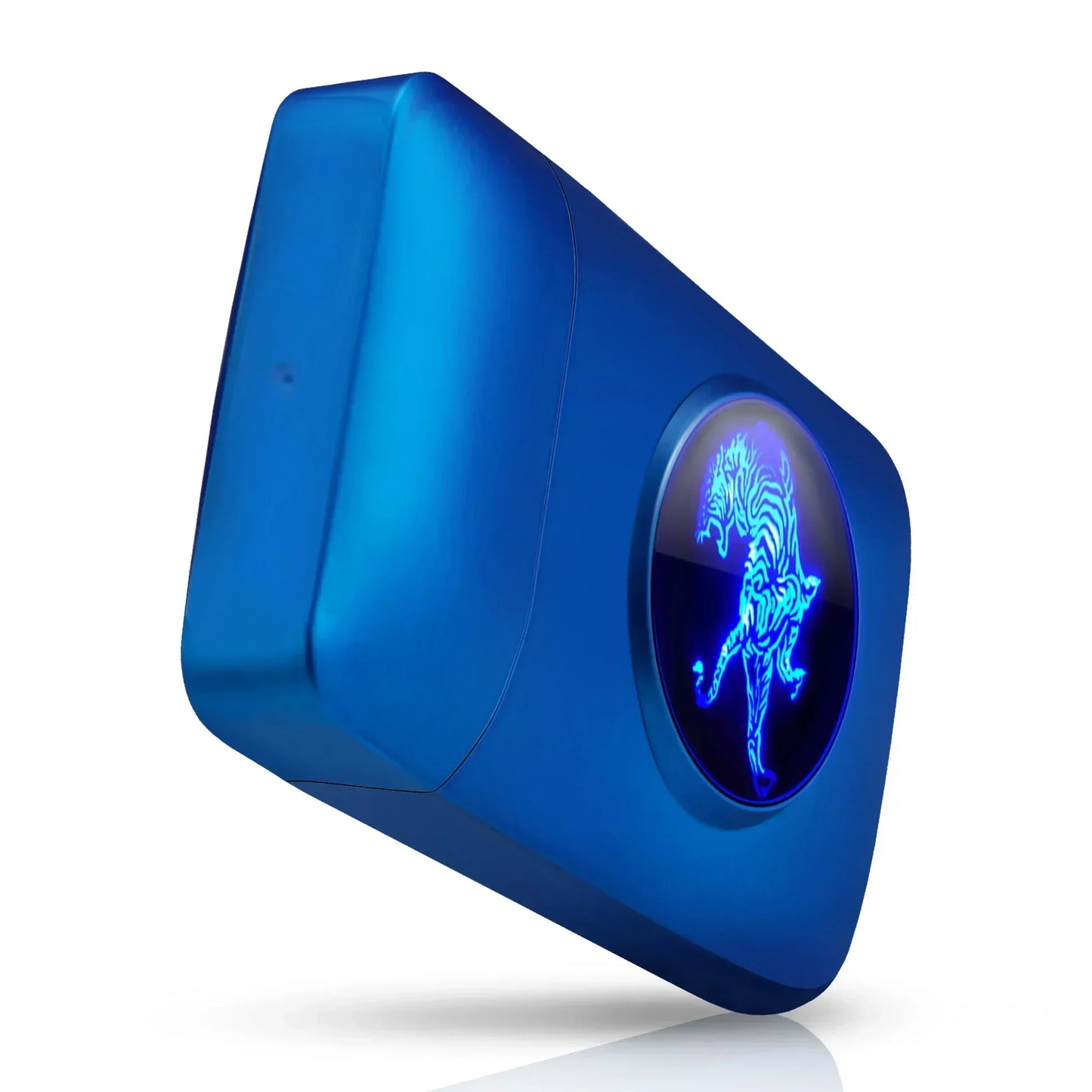 Regular 84mm Cigarette Case Box LED Display Resin Metal Tobacco Holder Magnetic Flip Cigarette Storage Box Gadgets for Men