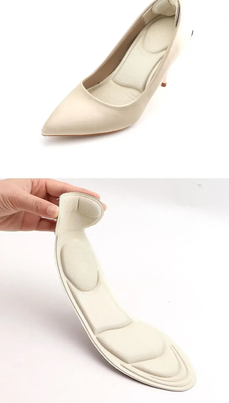 High Heel Shoe Insoles Breathable Anti-slip Foot Care Tool Inserts & Cushions Soft Damping Arch Support Shoes Insole for Woman