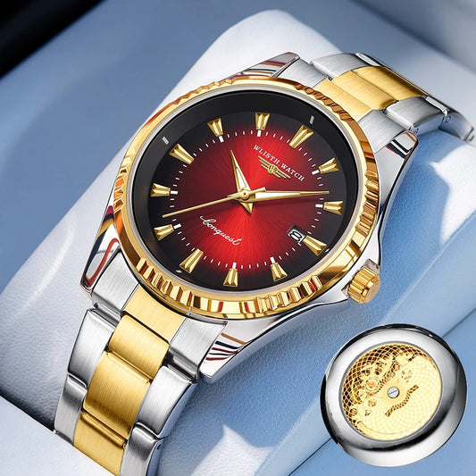 High end business men's quartz watch, fashionable and versatile watch, Valentine's Day gift for boyfriend