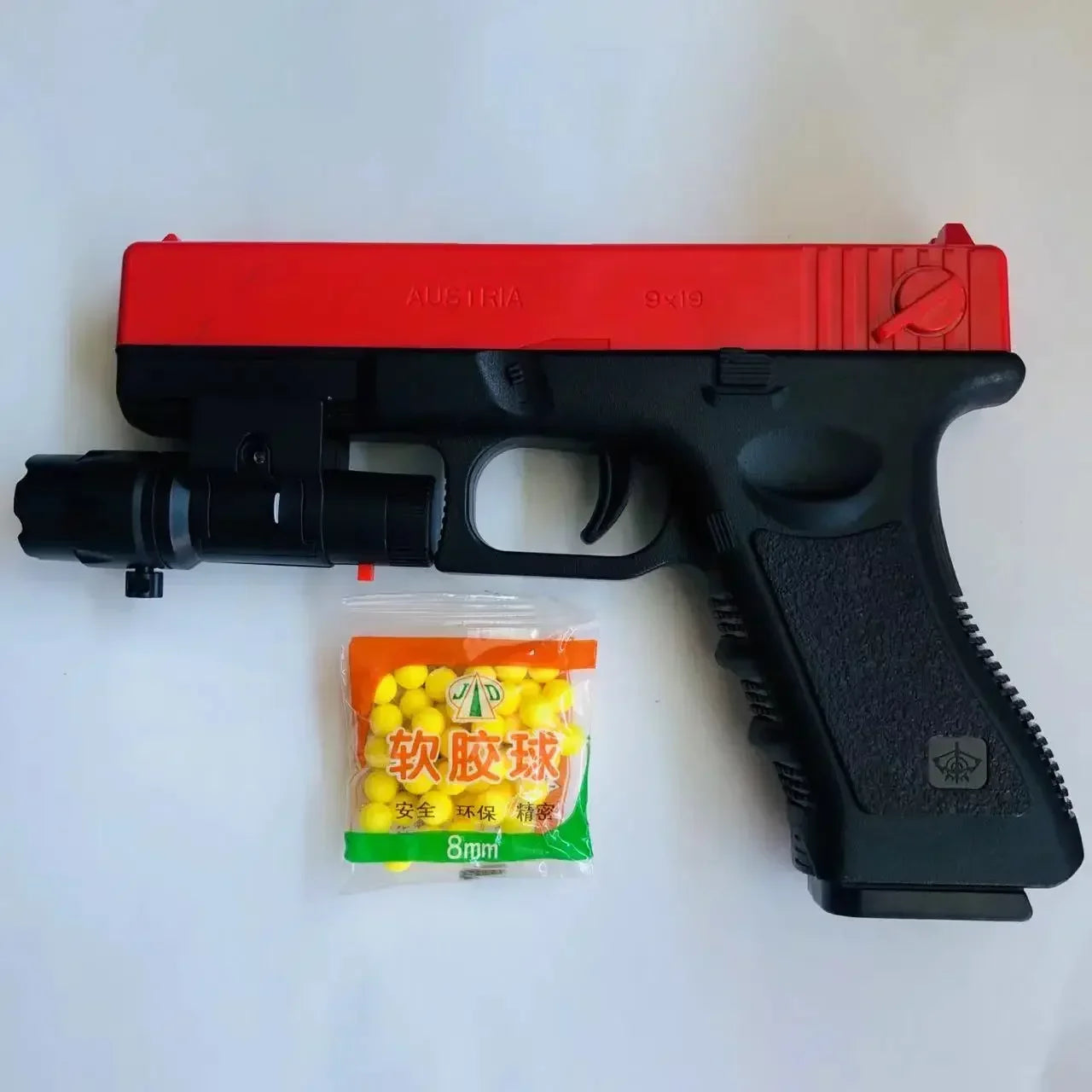G G17 Foam Soft Bullet Toy Gun Airsoft Manual Pistol Launcher CS Shooting Games Weapons For Kids Boys Gift