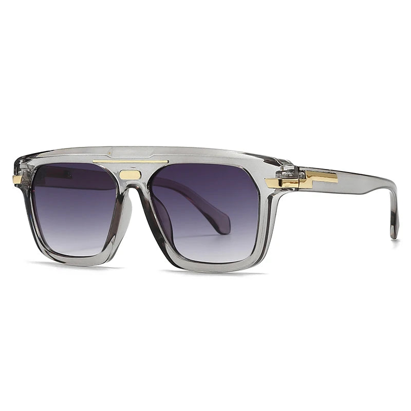 European and American New Cross-Border Exclusive Popular Modern Retro Large Frame Sunglasses Trendy Street Sunglasses Lh281