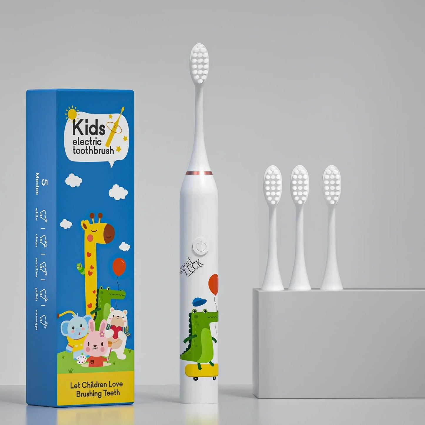 Xiaomi Mijia New Child Sonic Electric Toothbrush Electric Cartoon Toothbrush for Kids Replace Kids Electric Toothbrush