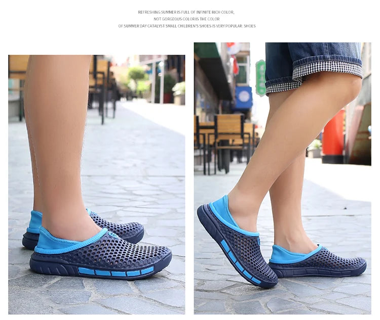 Plus size 47 Designer Summer Men's Sandals Outdoor Garden Men's Shoes Flat casual shoes Beach slippers Fashion slippers