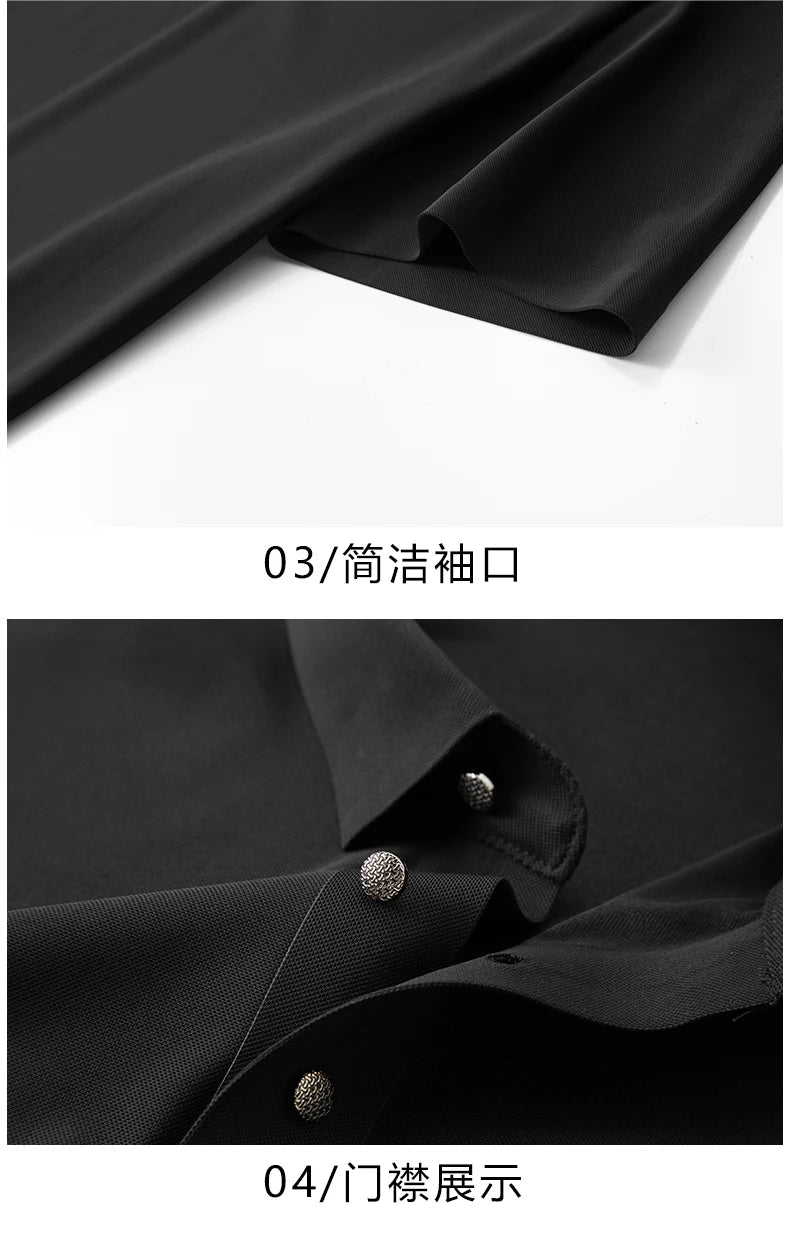 Men Polo Shirt Summer Cool Oversized 5XL 6XL 7XL 8XL Plus Size T Shirt 2024 Short Sleeve Breathable Thin Loose Fashion Male Soft