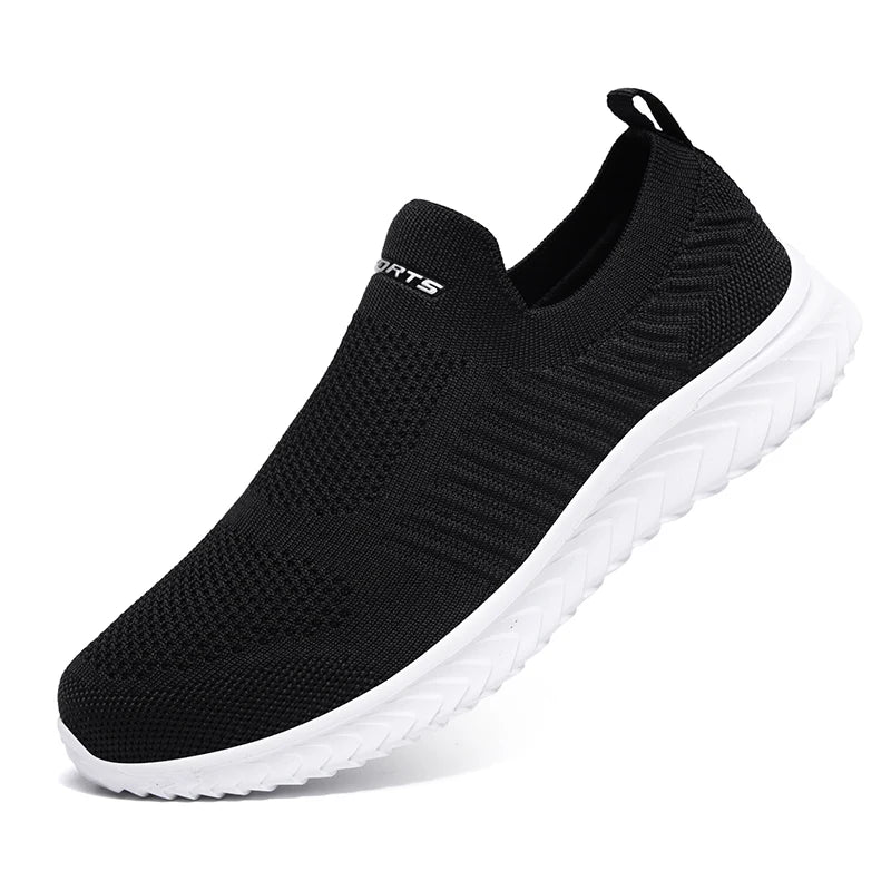 Summer Fashion Men Sneakers Breathable Men Shoes Fashion Slip On Sneakers For Men Cheap Men Loafers Shoes Without Laces