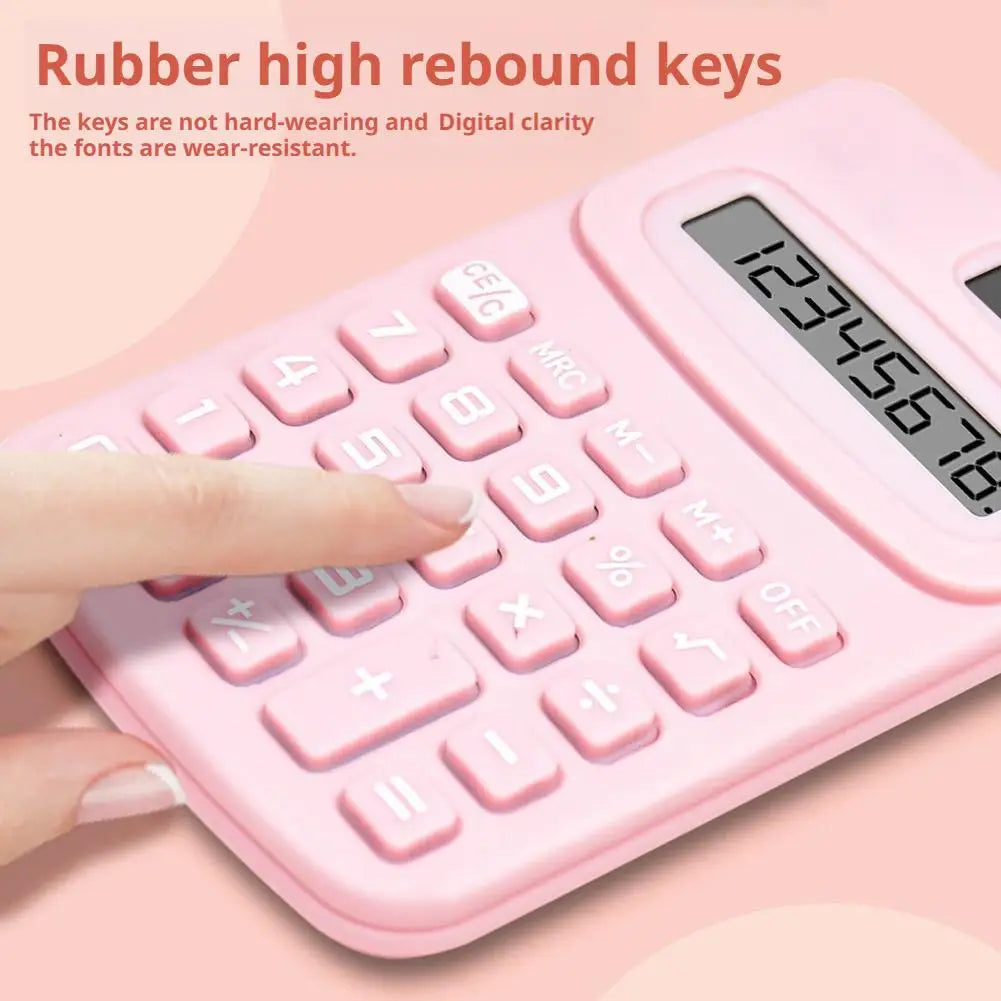 Portable Small Calculator Large LCD Display Calculator Standard Function Calculator For Home Basic Desktop Office