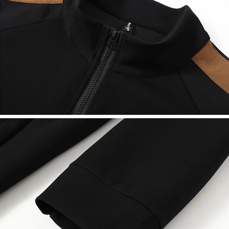 10XL Plus Size Tracksuit Men Spring Autumn Sets Jacket Sweatshirt Pants Fashion Casual Male Suits Jacket Big Size 10XL