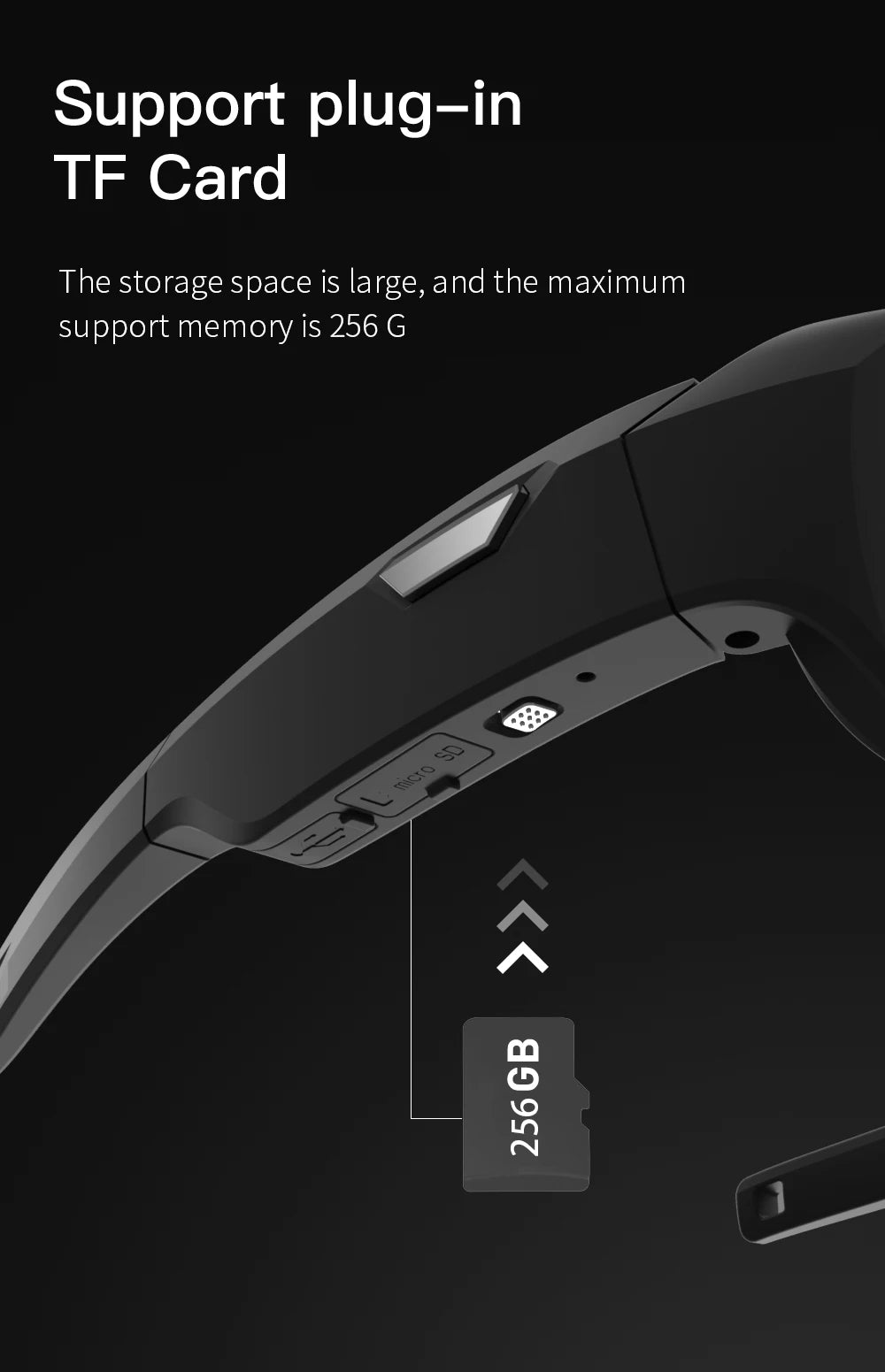 4K HD Glasses Camera Video Driving Record Cycling Video Smart Glasses With Eyewear Camcorder For Outdoor Mini Camera