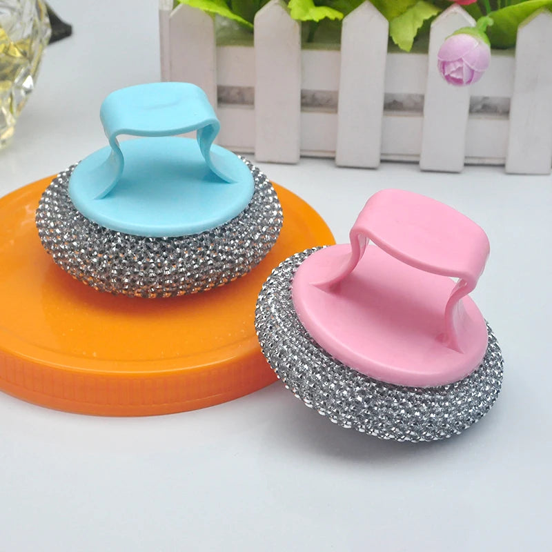 Cleaning Ball Brush Removable Cleaning Brush Pots and Pans Brush Kitchen Cleaning Tools Household Cleaning Brush
