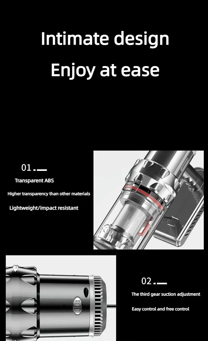 Handheld Cordless Wireless Vacuum Cleaner 600W Power Home portable Carpet Car Cleaning Machine Wired Cordless Vacuum Cleaner