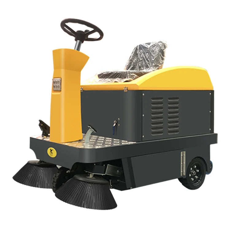 CleanHorse X2 Industrial Automatic Vacuum Drive Auto Floor Sweeper Machine Ride on Electric Street Road Sweeper