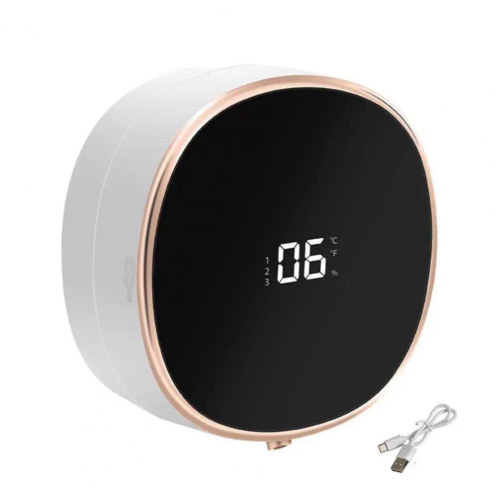 Electric Soap Dispenser with Touch Button Touchless Electric Soap Dispenser Wall Mount for Home Office Hotel for Bathroom