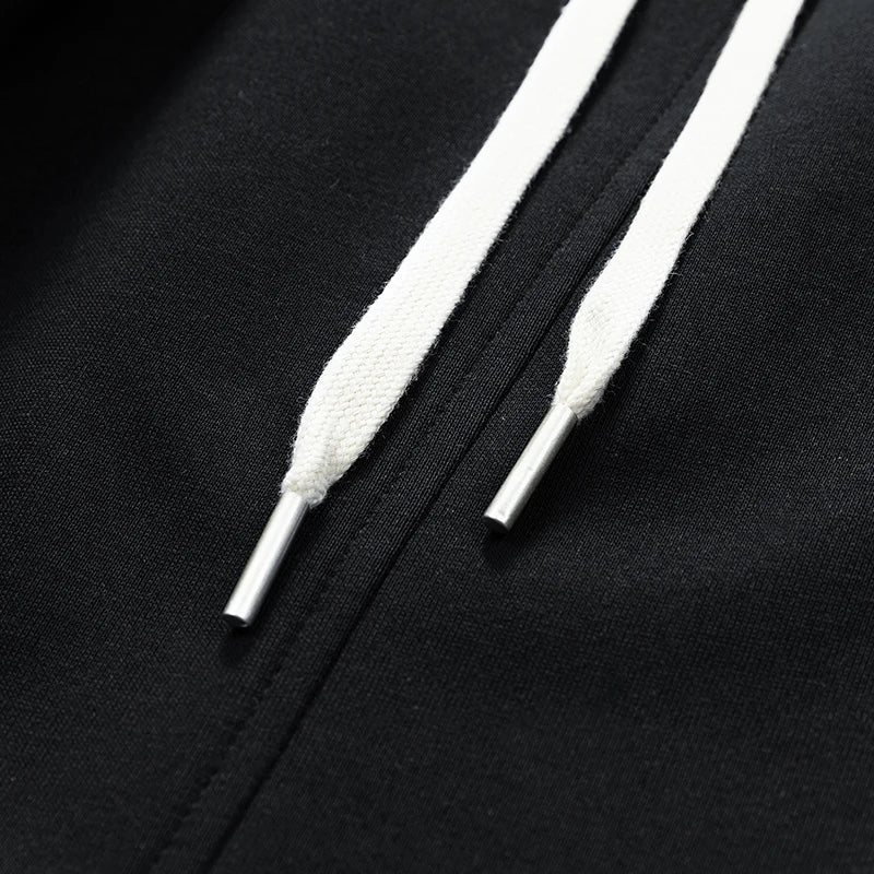 Plus Size Men 8XL Sweatshirts Set Pocket 6XL 7XL Oversized Jogging Streetwear Sport Street Male 2025 Long Sleeve Tops Pants Suit