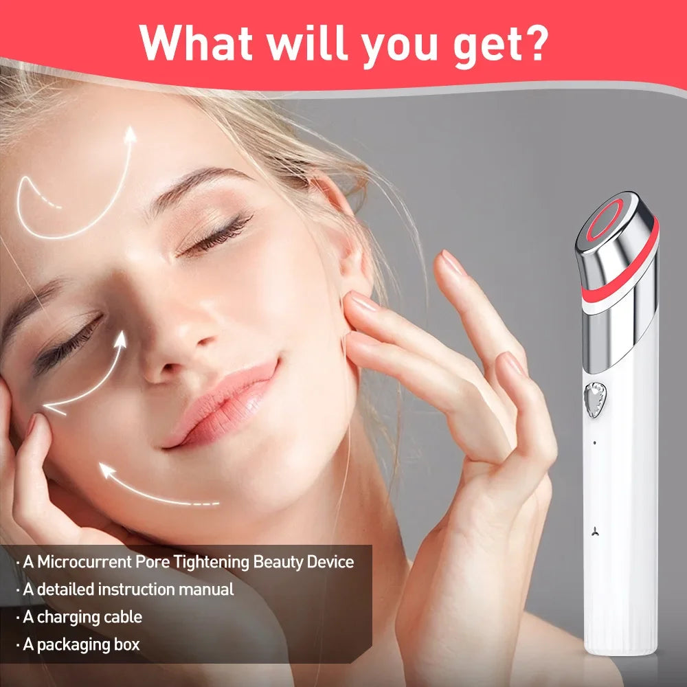 Age-R Booster H Skin Care Facial Home Beauty Device Facial Skin Care Tools Anti Aging Microcurrent Lift Face Care Therapy