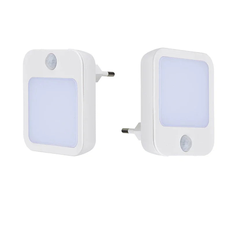 Night Light Motion Sensor With LED Light EU Plug Lamps Children'S Night Light Wireless Night Lamp For Bedside Table Bedroom