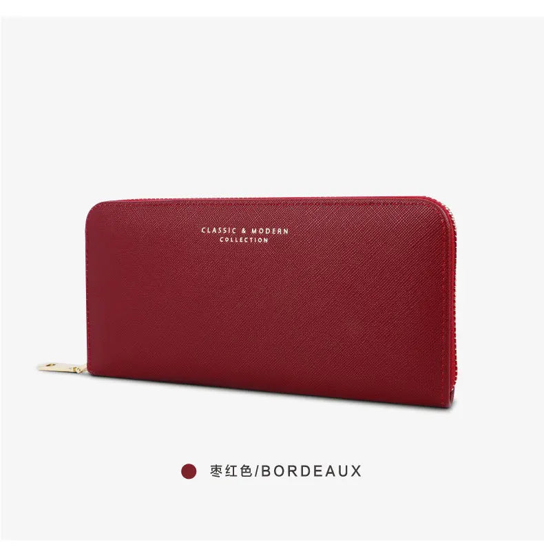 Women Wallet Fashion Purses for Woman Women's Long Style Simple Man Wallets Coin Purse Card Bag Woman's Bags Holders Luggage