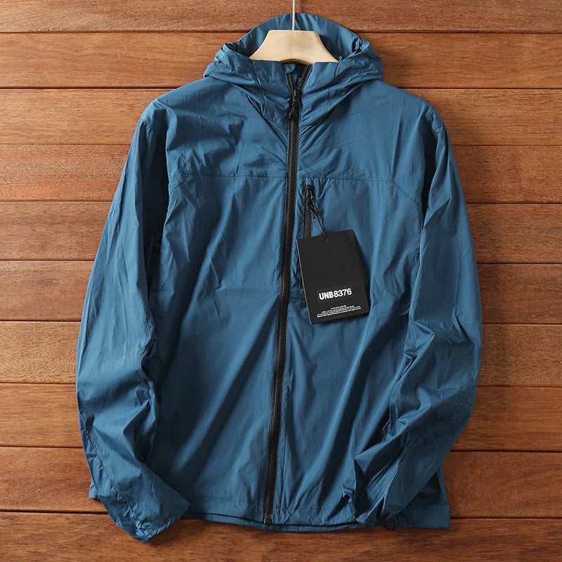 Ultrathin Fishing Jacket Tops Hiking Wearing Good Quality Summer Jackets Men Coats Male Sunscreen Windbreaker Traveling Clothing