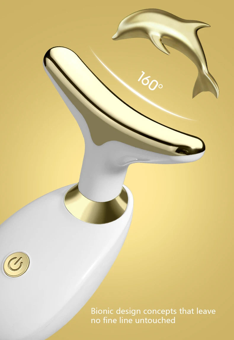 Household Lifting And Firming Facial Electric Anti Wrinkle Double Chin Firming Massager Multi-Dimensional Face Beauty Device